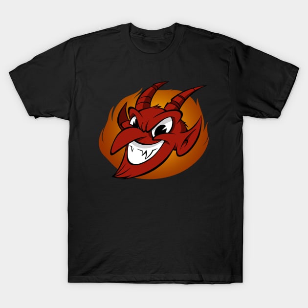 Red Devil T-Shirt by westinchurch